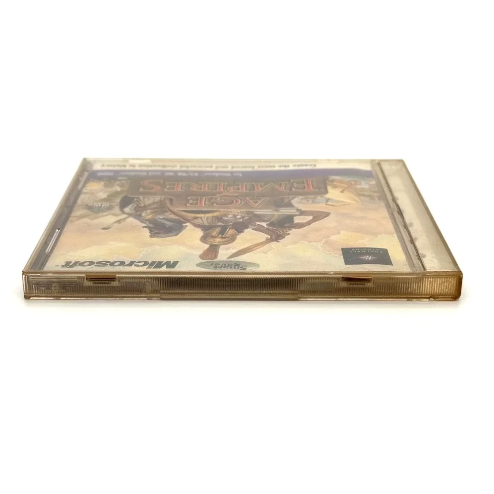 Age of Empires PC CD-ROM Game 2001 Microsoft SmartSaver Series Jewel Case